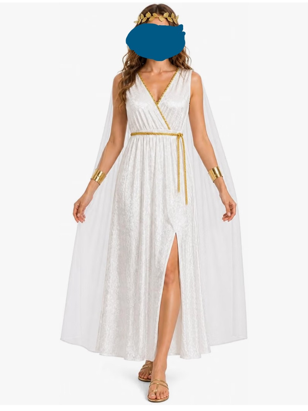 Women’s Greek Goddess Toga Dress